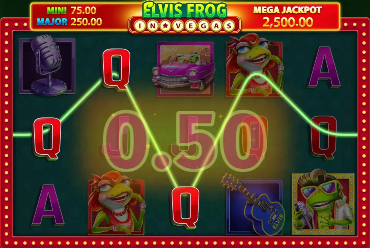 elvis frog win
